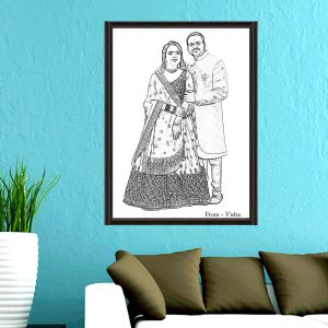 07 - Wedding Moment Photo Sketch