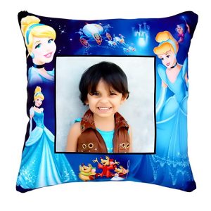 Blue Barbie Cushion