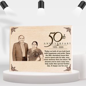 Golden Moment couple Engreving