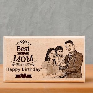 Happy Birthday Mom Personalized Engreving