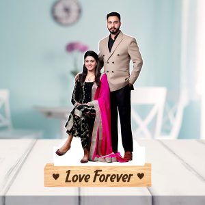 Love Forever Wood Cut