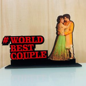 Lovely Couple Wood Cut