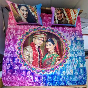 Multi Photos Bed Sheet