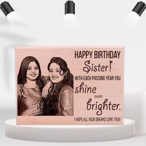 My Beautiful Sister Coustmized Engreving