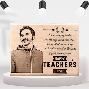 Personalized Teacher's Engreving