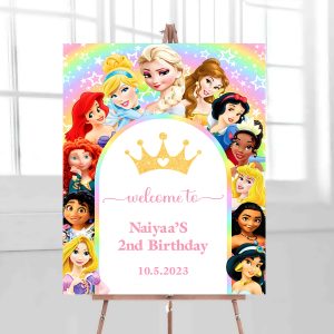 Barbie theme birhday board