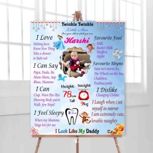 Harshi Birthday Board
