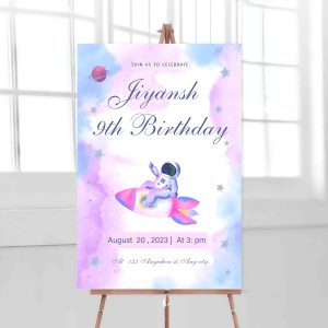 Jiyansh 9th birthday board