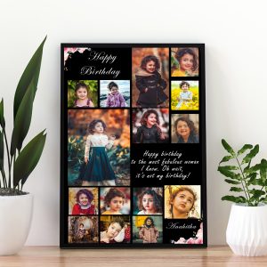 Aaradhaya Birthday Collage